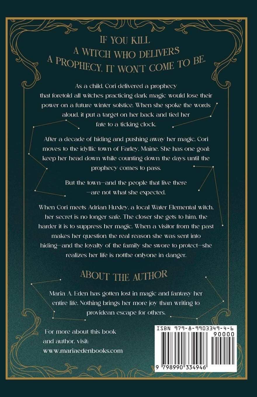 The Gray Prophecy: a contemporary paranormal romantasy: witches (The Elemental Realm Duology)