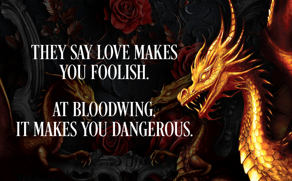 With Hearts of Flame (Deluxe Limited Edition): A Novel (Bloodwing Academy, 4)