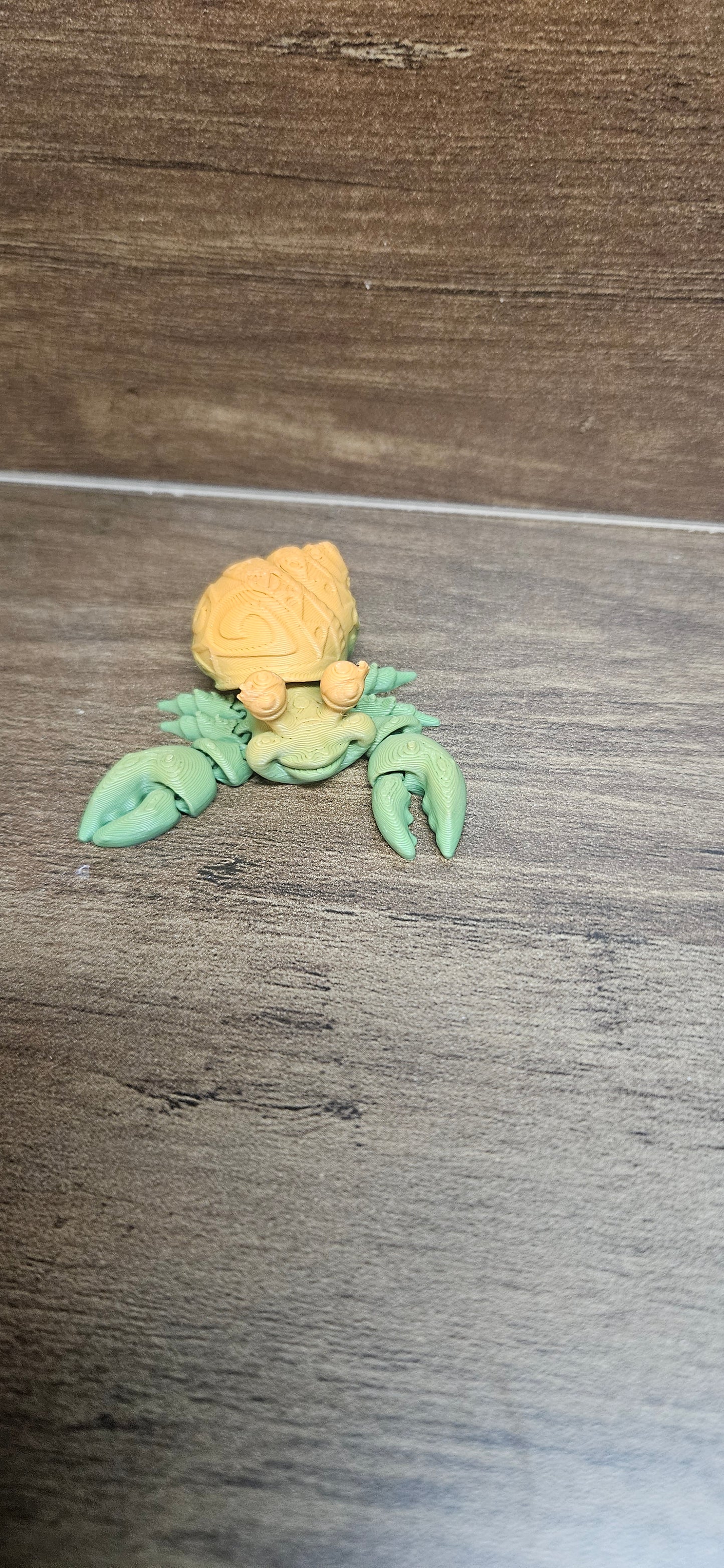 3D Printed Articulated Crab | Cute Mini Posable Crab Toy | Desk Fidget & Shelf Decor