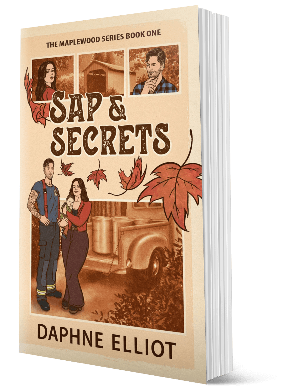 Sap & Secrets: A Surprise Baby Firefighter Romance (Maplewood)
