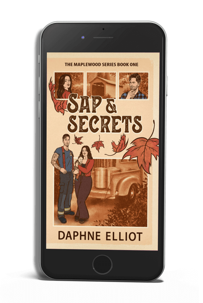 Sap & Secrets: A Surprise Baby Firefighter Romance (Maplewood)