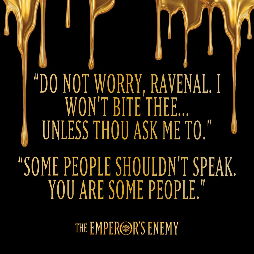 The Emperor's Enemy (Deluxe Limited Edition): A Dark Fantasy Romance (Unsurvivable Love Duet, 1)