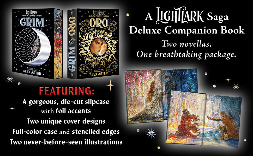 Grim and Oro: Dueling Crowns Edition (A Lightlark Saga Deluxe Companion Book)
