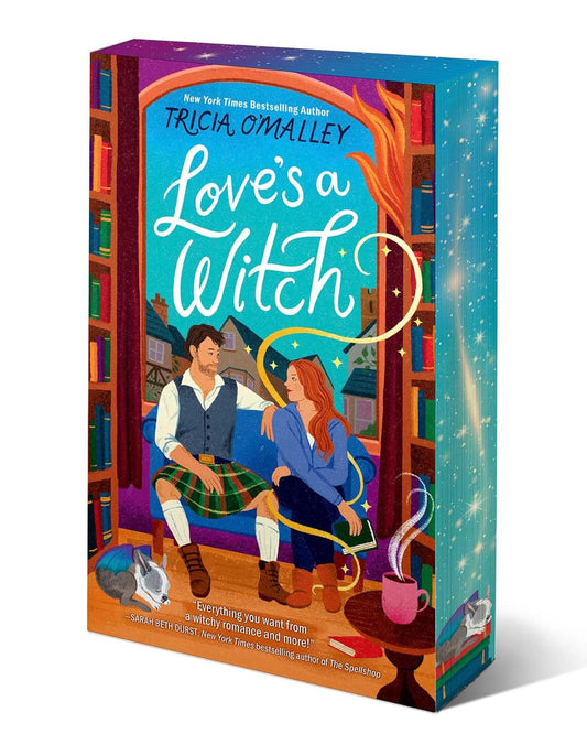 Love's a Witch: A Cozy Fantasy Romance (The Scottish Charms Series)